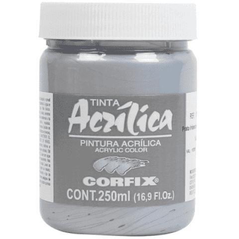 Imagem de Acrilica Corfix Metalica 140 Prata Iri. 250ml