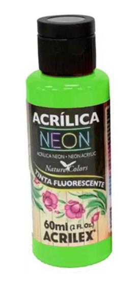 Imagem de Acrílica Fosca VERDE NEON 60ml - ACRILEX - 039600101