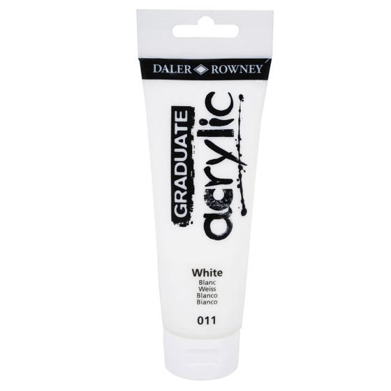 Imagem de Acrilica Graduate Daler R.120ml 011 Titanium White