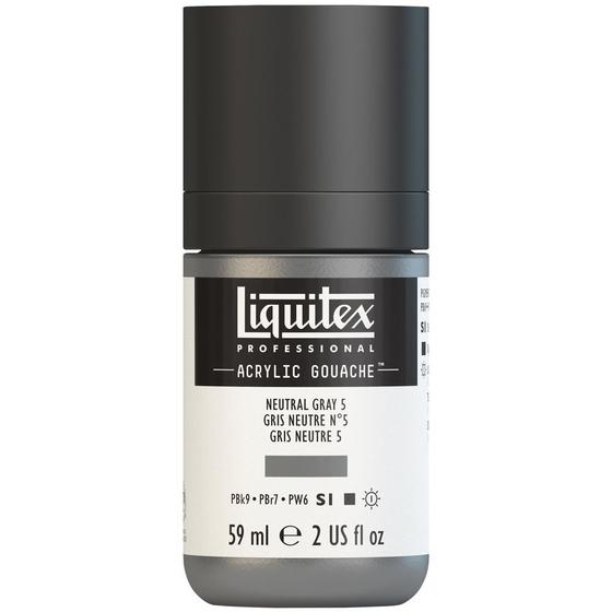 Imagem de Acrílica Guache Liquitex 59ml S1 599 Neutral Grey 5