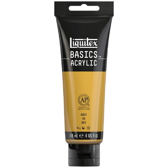 Imagem de Acrilica Liquitex Basics 118ml 234 Gold