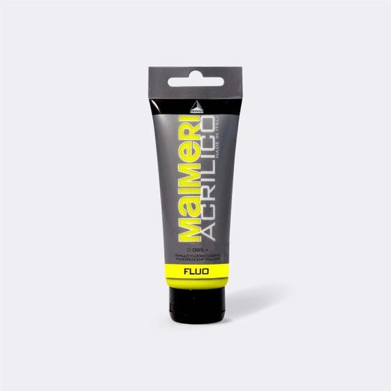 Imagem de Acrilica Maimeri 200ml 95 Fluo Yellow