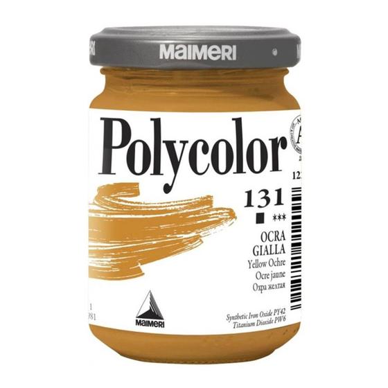 Imagem de Acrilica Vini Maimeri Polycolor 140ml 131 Yellow O