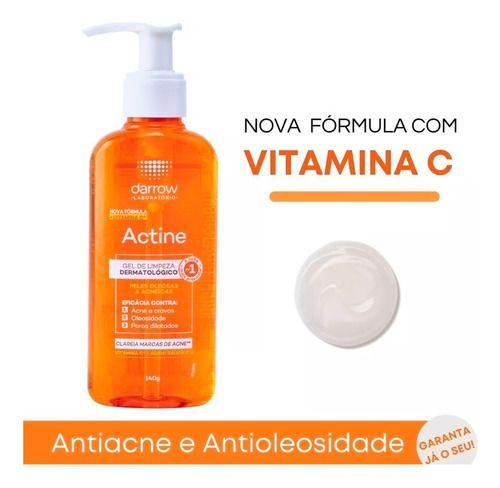 Imagem de Actine Gel De Limpeza Com Vitamina C E Ácido Salicílico 140g