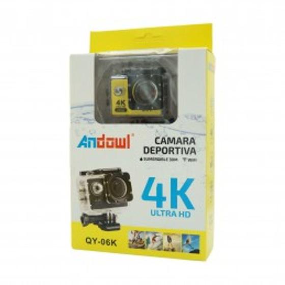 Imagem de Action camera 4k andowl an-qy-06k