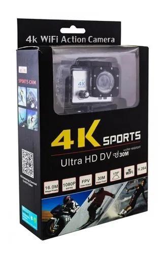 Imagem de Action Câmera 4k Ultra Hd Wi-fi Resistente Água 30m sport