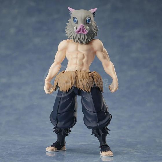 Imagem de Action Figure Boneco Inosuke Hashibira Demon Slayer 14cm