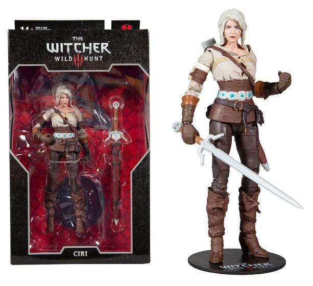 Imagem de Action Figure Ciri - Cirilla Fiona Elen Riannon - The Witcher 3 Wild Hunt - McFarlane Toys