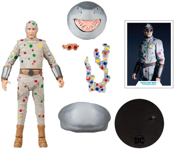 Imagem de Action Figure DC Multiverse Polka Dot Man - McFarlane Toys (7+ Acessórios)