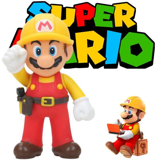 Imagem de Action Figure Mario Construtor Super Mario Entrega Rápida Presente Perfeito