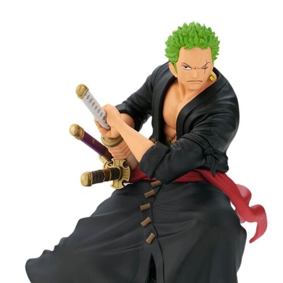 Imagem de Action Figure One Piece Roronoa Zoro Battle Record Collection Banpresto