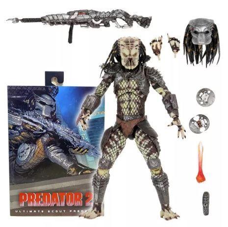 Imagem de Action figure predador 2 ultimate scout predator - neca
