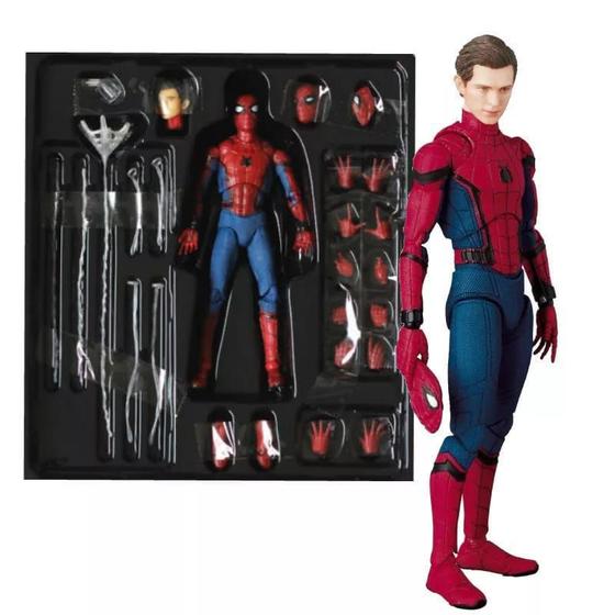 Action Figure Spider Man Boneco Homem Aranha Articulado Vingadores Menor preço em Action Figure Spider Man Boneco Homem Aranha Articulado Vingadores