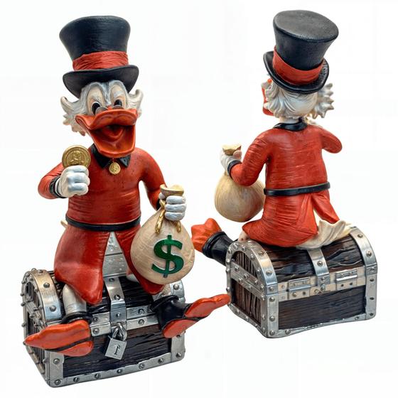Imagem de Action Figure Tio Patinhas 3D Colecionavel Exclusivo 15Cm