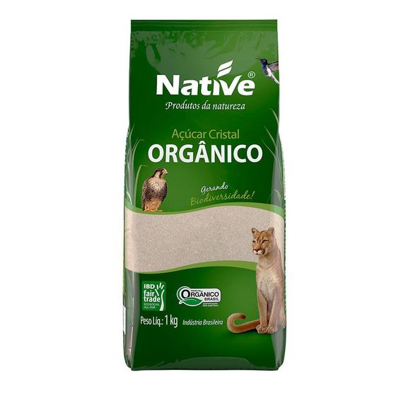 Açúcar Cristal Orgânico Native 1kg Imagem de Açúcar Cristal Orgânico Native 1kg