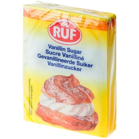 Imagem de Açúcar de Baunilha Alemã Ruf 80g (Contém 10 pacotes)