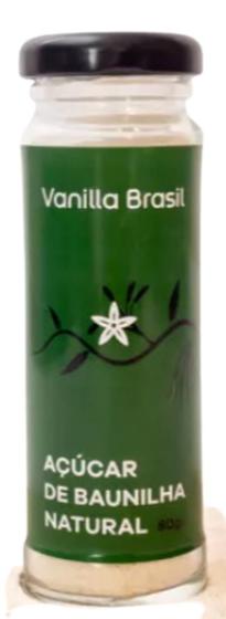 Imagem de Açúcar De Baunilha Natural Vanilla Brasil 80G
