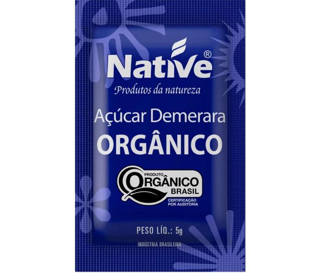 Imagem de Açúcar Organico Native Demerara + Mascavo - 450 Sachês