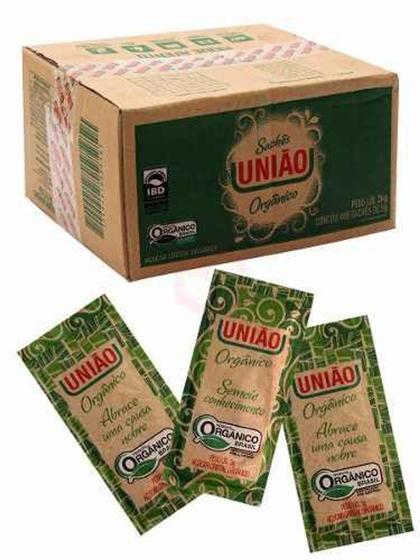 Imagem de Açúcar União Orgânico 5g C/400 Sachês (1cx)