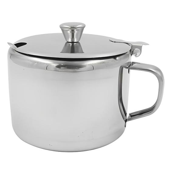 Imagem de Açucareiro com Colher em Aço Inox 300ml