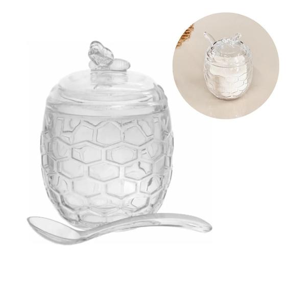 Imagem de Açucareiro Com Colher Linha Bee 230 ML Hauskraft