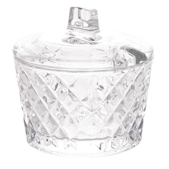 Imagem de Açucareiro de Cristal de Chumbo Diamante 10 x 10 cm