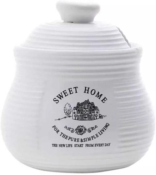 Açucareiro Sweet Home em Cerâmica 300 ml Bon Gourmet Menor preço em Açucareiro Sweet Home em Cerâmica 300 ml Bon Gourmet