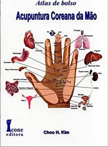 Imagem de Acupuntura Coreana da Mão - Atlas de Bolso