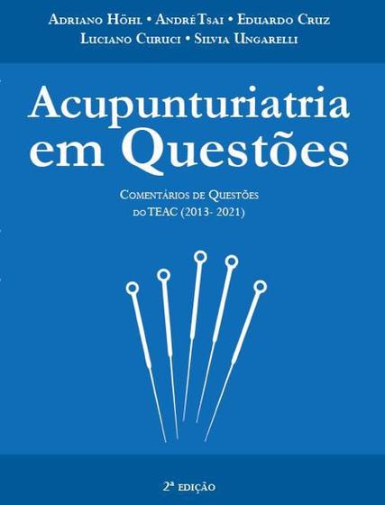 Imagem de Acupunturiatria Em Questões Comentário Das Questões Da Prova - Andreoli