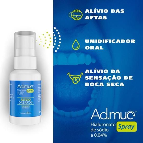 Imagem de Ad Muc Spray Frasco 30ml - Ad-muc