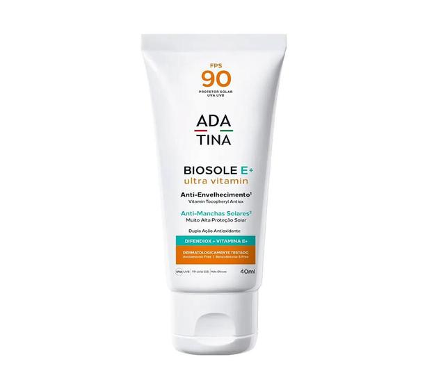 Imagem de Ada Tina Biosole E+ FPS 90 - Protetor Solar 40ml