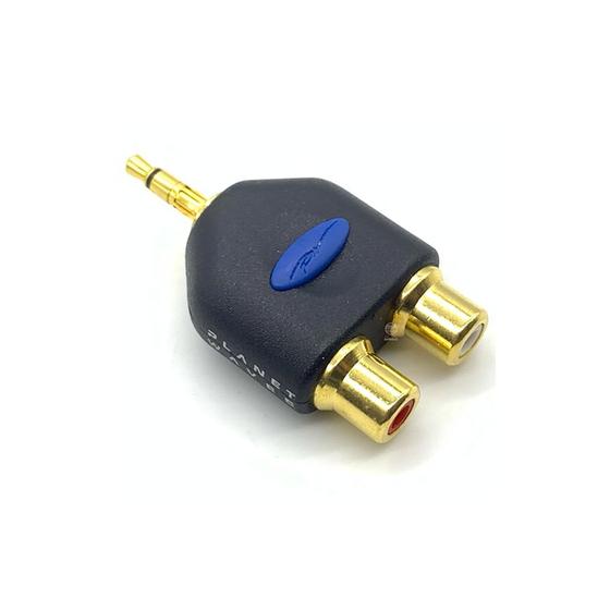 Imagem de Adaptador 2-RCA Fêmea Para P1 Macho Mono D Addario PW-P047D