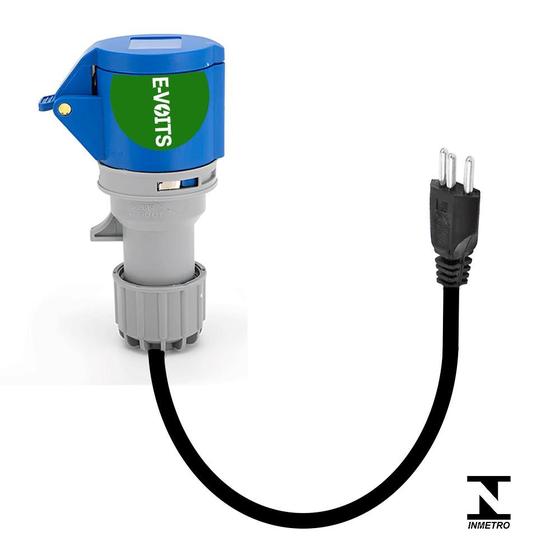 Imagem de Adaptador 32a P 20a Carregador Portátil Carro Elétrico 50cm