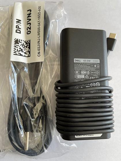 Imagem de Adaptador AC Dell 65W Type-C para Latitude 9410 2 em 1 65W USB C