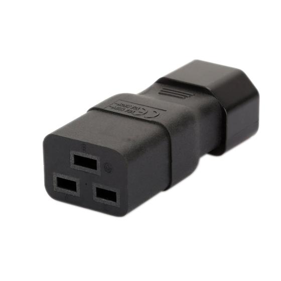 Imagem de Adaptador AC Strhowill IEC320 C14 macho para C19 fêmea 15A/250V