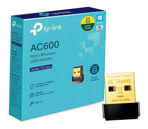 Adaptador Archer T2u Nano Usb Wi-fi Wireless Ac600 Tp-link é boa?