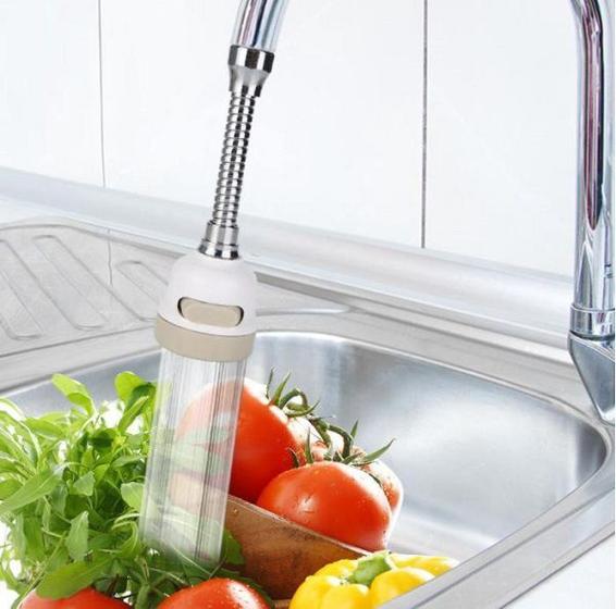 Imagem de Adaptador Arejador Bico Para Torneiras Giratório Economia D'Agua Inox