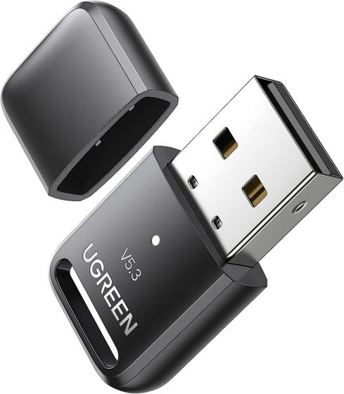 Adaptador Bluetooth 5.3 Ugreen Usb Wireless Pc 20m Menor preço em Adaptador Bluetooth 5.3 Ugreen Usb Wireless Pc 20m