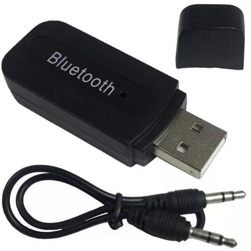 Imagem de Adaptador Bluetooth Receptor Wireless Usb Musica Carro P2