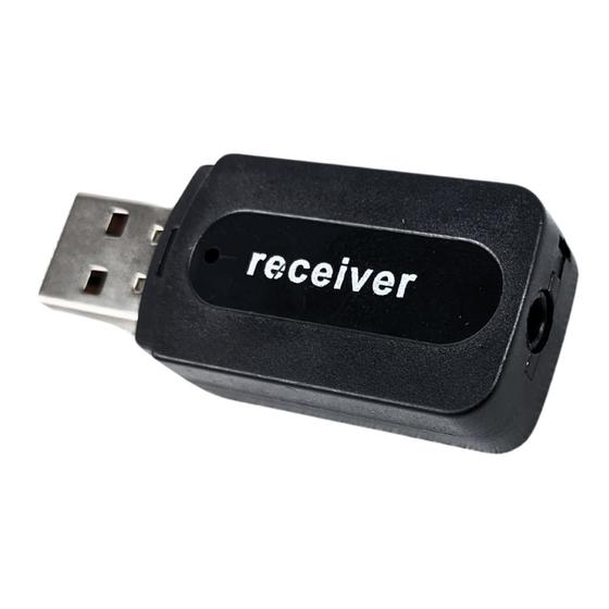 Imagem de Adaptador Bluetooth Sem Fio Alcance 10 Metros Usb x P2 Com Opção de Fio Para Modernizar Sons Antigos