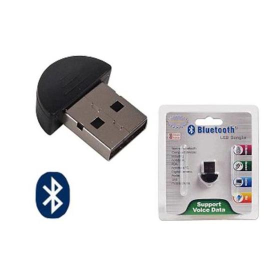 Imagem de Adaptador Bluetooth Usb Dongle Compacto 2.0 Notebook, Pc