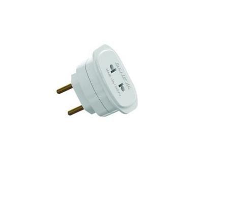 Imagem de Adaptador Branco 2 Polos 10A