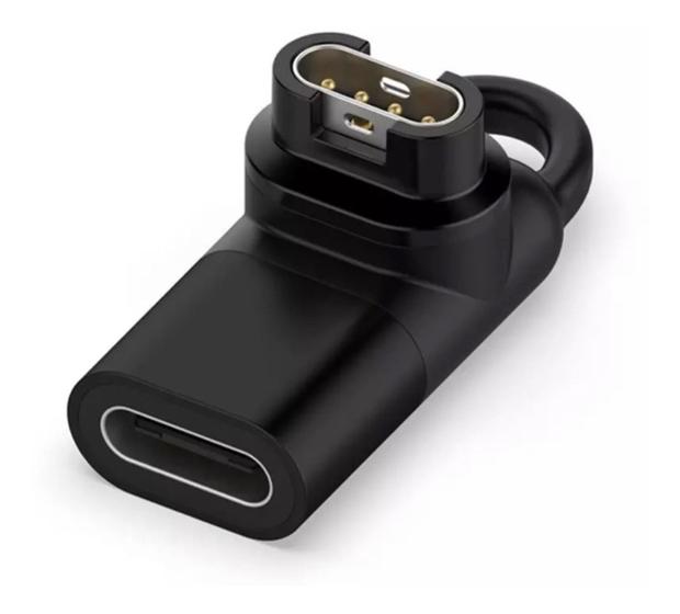 Imagem de Adaptador Cabo Tipo-c  Usb-c Para Carregador Compatível Relógio Garmin (ADAPCGARMIN)