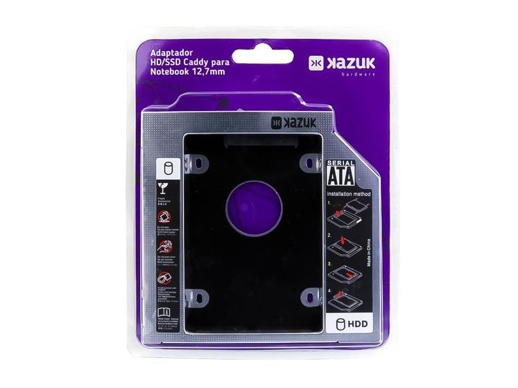 Adaptador Caddy 12,7 Hd Ssd Sata P/ Notebook Drive 12.7mm é ruim? Adaptador Caddy 12,7 Hd Ssd Sata P/ Notebook Drive 12.7mm é boa?
