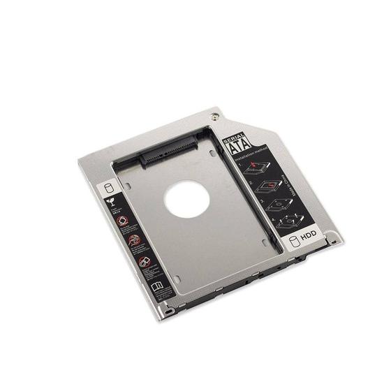Adaptador Caddy Macbook 9.5mm - AC061 Menor preço em Adaptador Caddy Macbook 9.5mm - AC061