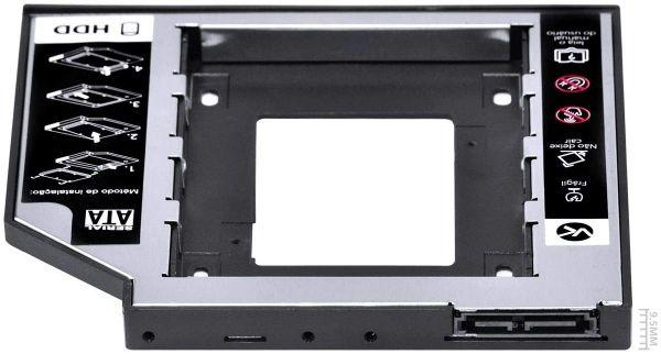 Imagem de Adaptador Caddy P/ HD OU SSD Gaveta DVD Notebook - Vinik