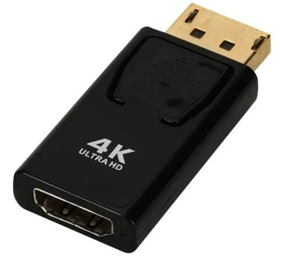 Imagem de Adaptador Conversor Displayport Para Hdmi Para Usar Na Tv 4k