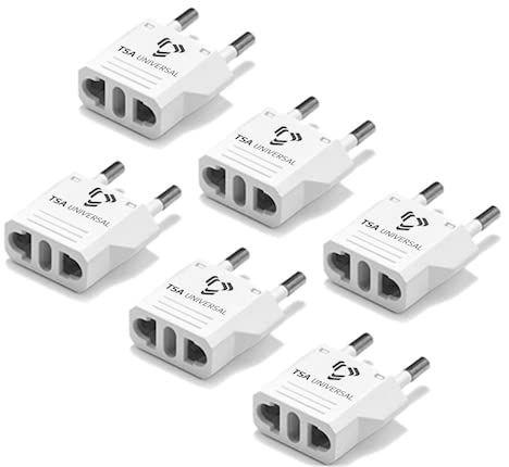 Imagem de Adaptador de Alimentação Universal EUA para Indonésia (Pacote com 6) - TSA