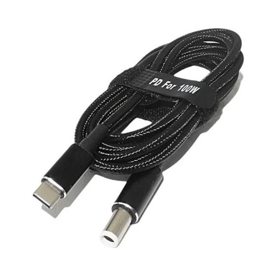 Imagem de Adaptador de Alimentação USB-C 100W para Laptop HP, Asus, Lenovo e Dell - com Certificação Dual E-Mark