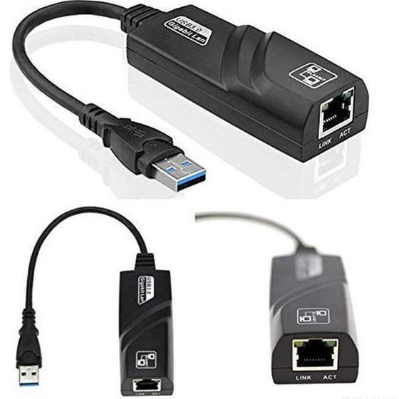 adaptador de cabo de rede para notebook USB 3.0 - DACAR - Adaptador USB ...